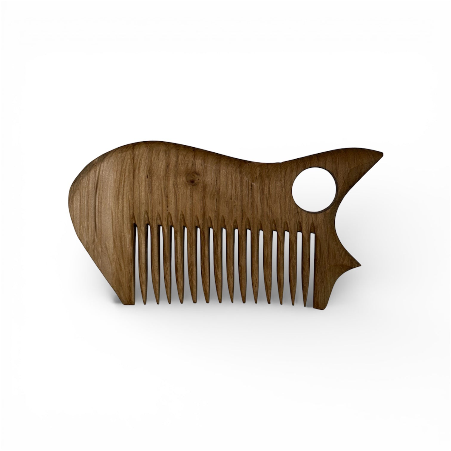 Дървен гребен „Риба“