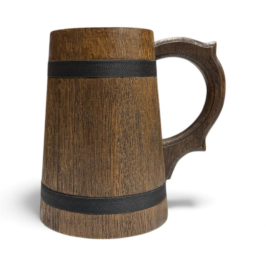 Дървена халба „Традиция“ – тъмно дърво