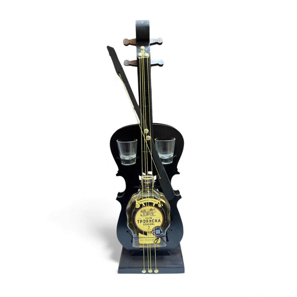 Декоративна цигулка с ракия „Стара Троянска сливова“