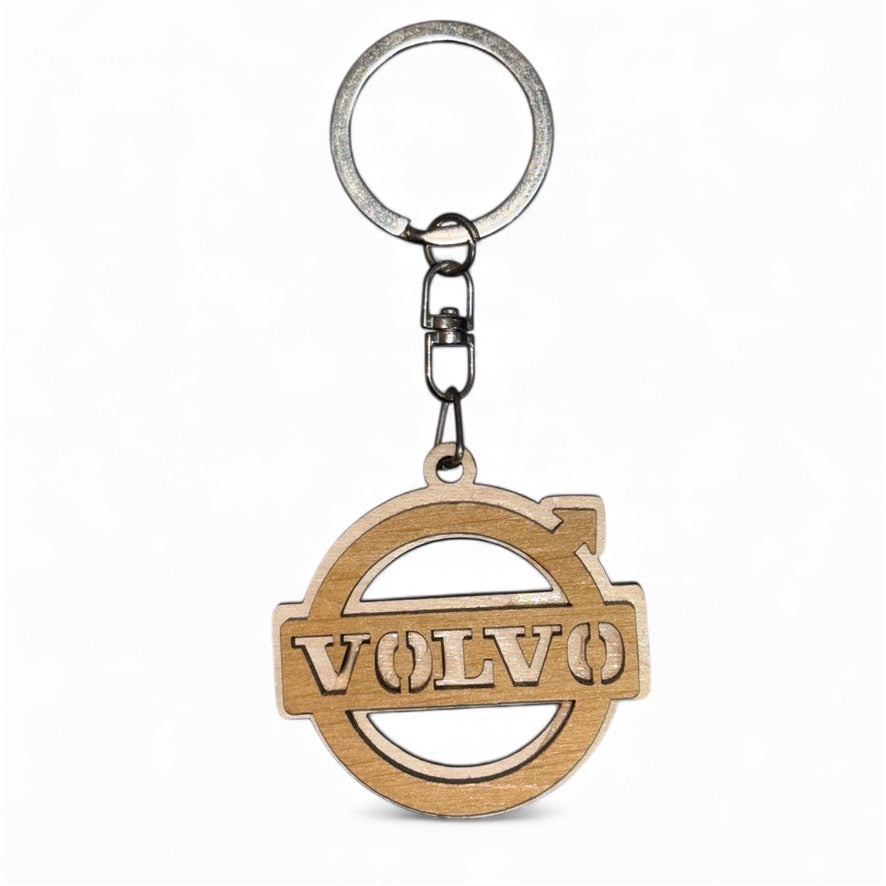 Дървен ключодържател VOLVO