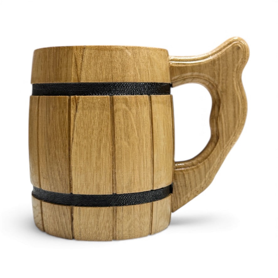 Дървена халба „Бъчва“