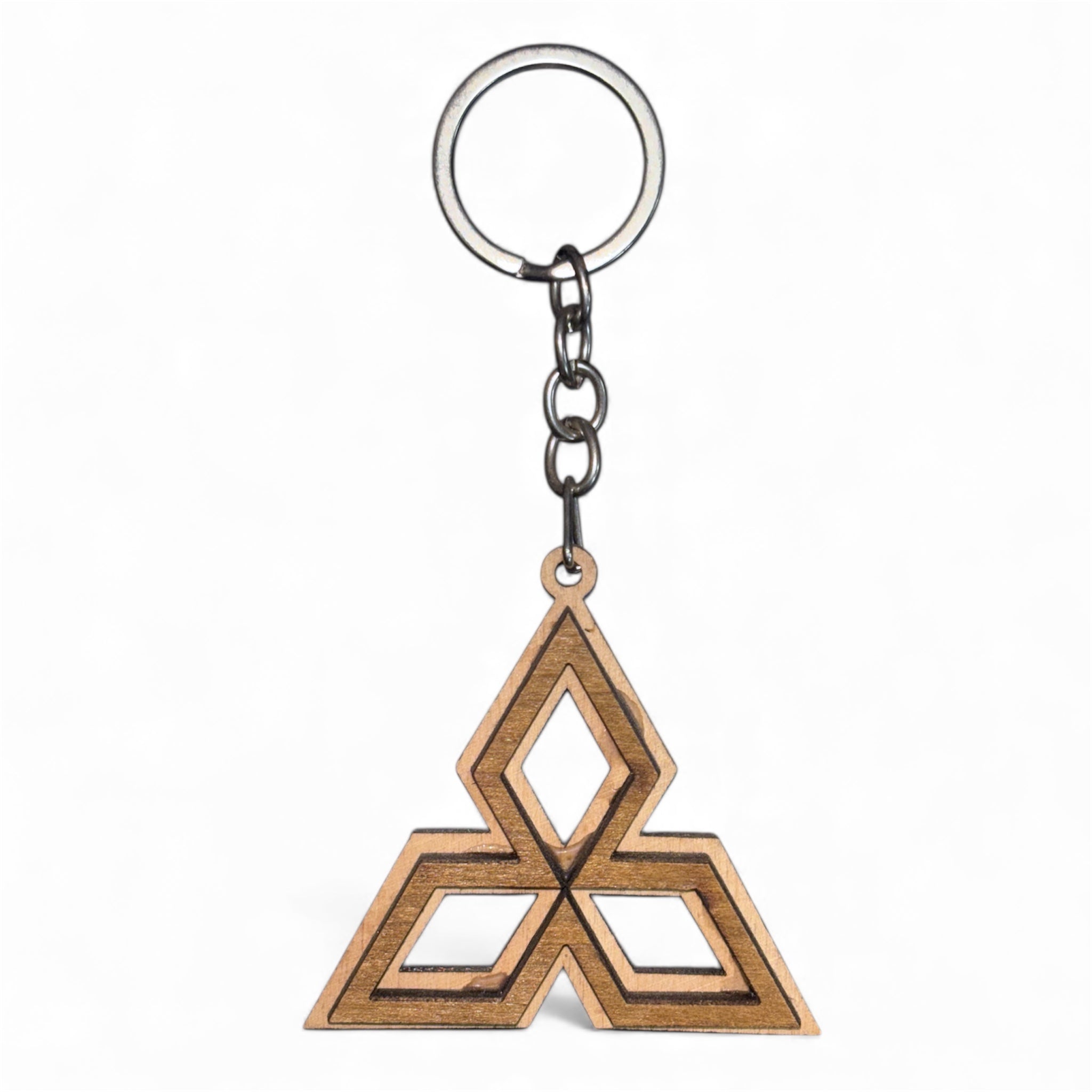 Дървен ключодържател MITSUBISHI