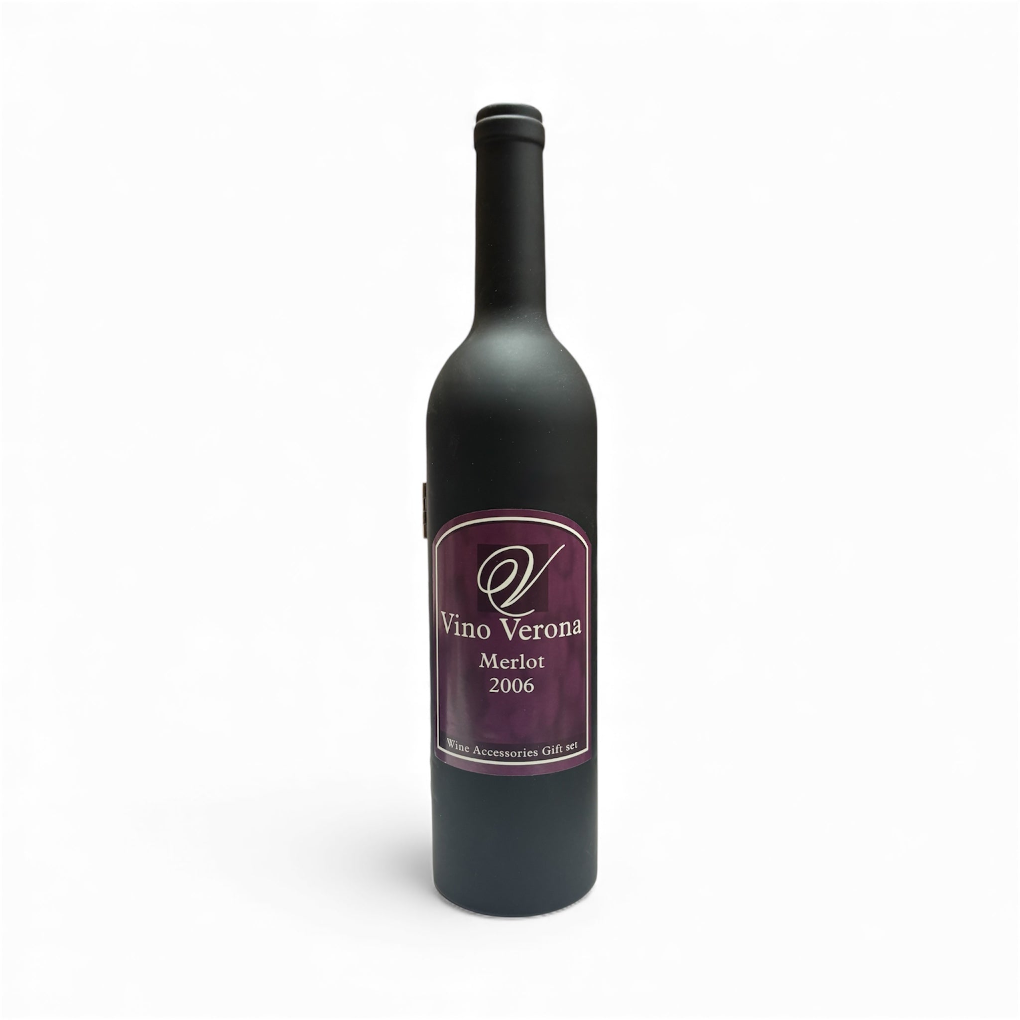 Подаръчен комплект аксесоари за вино във форма на бутилка