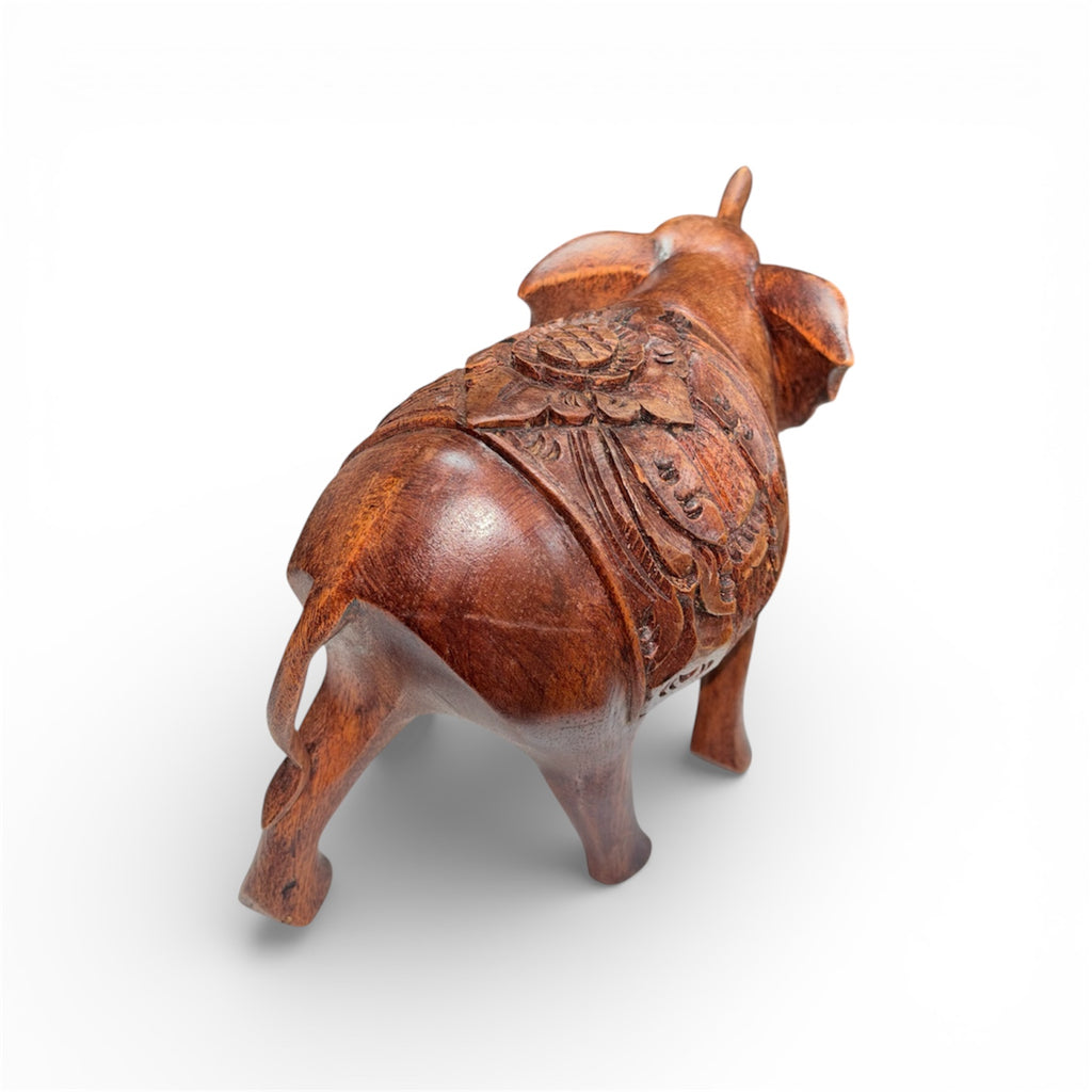 Дървена слон – голям размер