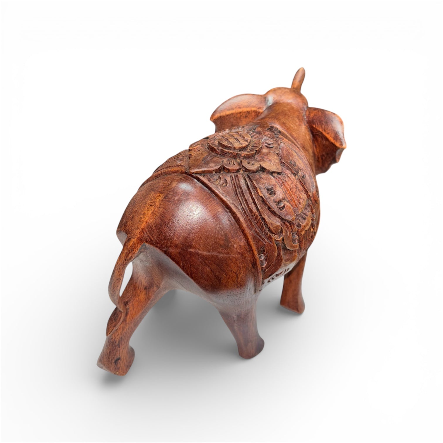 Дървена слон – голям размер