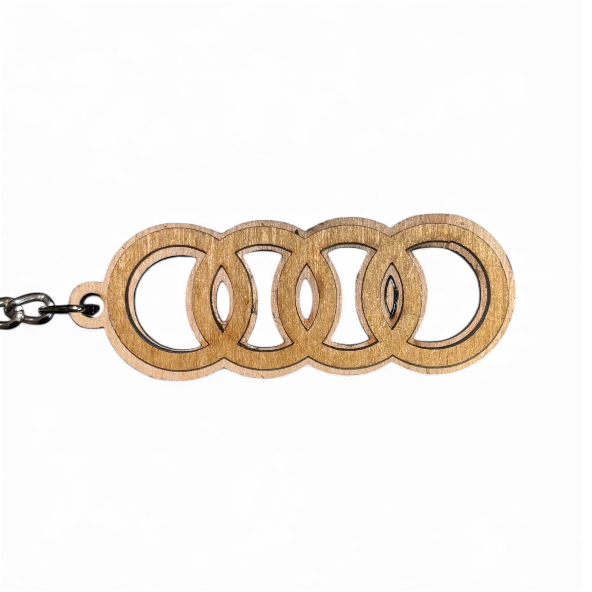 Дървен ключодържател AUDI