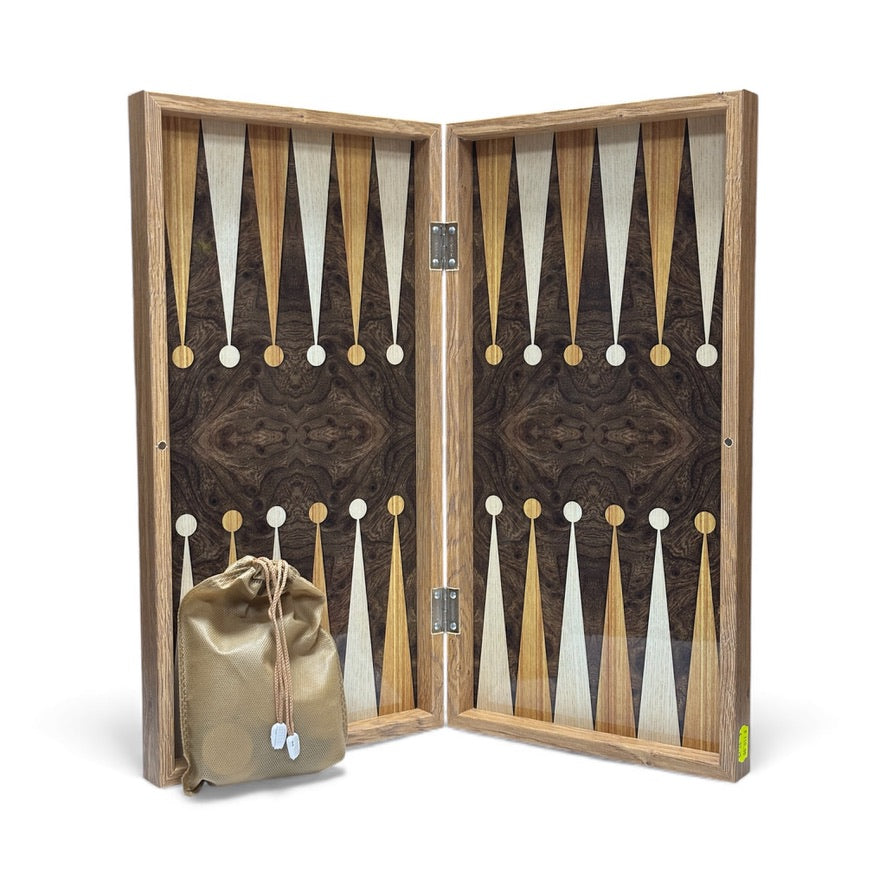 Табла и шах – Класически дървесни мотиви