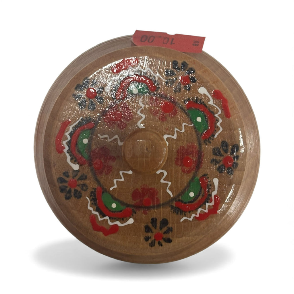 Дървена ръчно изработена кутийка за подправки