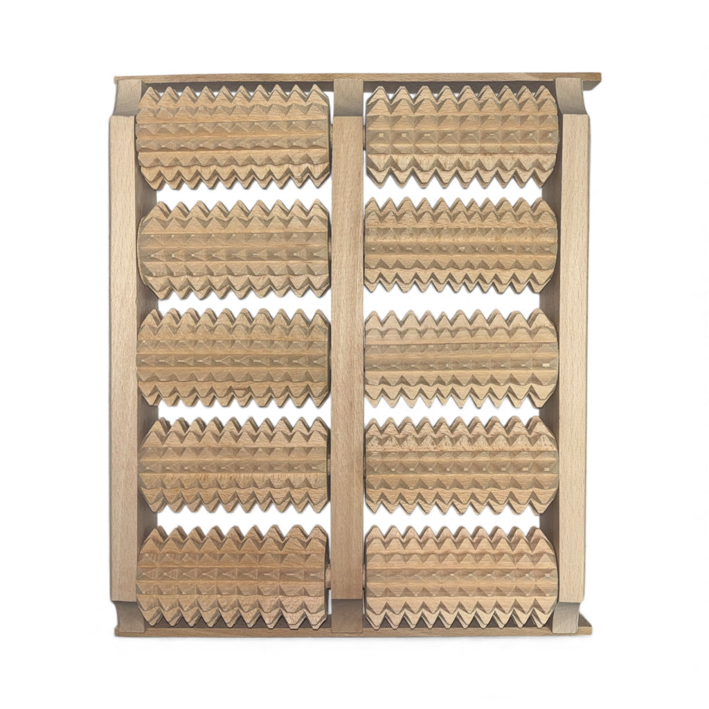 Дървена масажна пътека за ходила