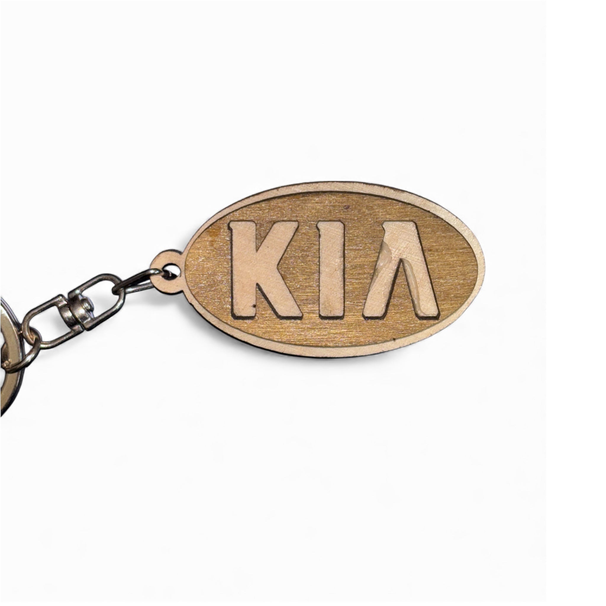 Дървен ключодържател KIA